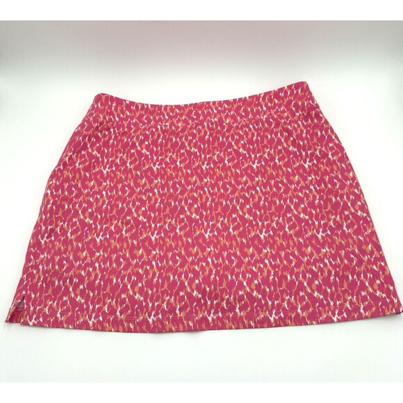 Tommy Bahama Aubrey Cheetah Print Skirt Skort Women's M Resortwear Sporty Golf - Picture 11 of 16